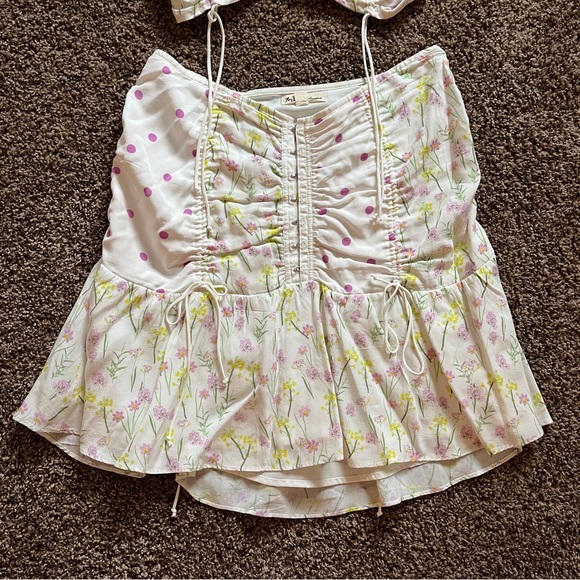 For Love & Lemons Crop Top & Skirt Set - Picture 3 of 13